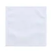 Asciugamani bianchi per sublimazione Asciugamano quadrato bianco Asciugamano in cotone poliestere Fazzoletto per il viso riutilizzabile 30 * 30 cm Nuovo stile YG931