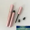 4ml pojemniki do pakowania kosmetyków pusty Eyeliner płynny wzrost wielokrotnego napełniania aluminiowa butelka różowe złoto rzęsy Split fiolka akcesoria