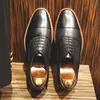 DESAI Men's Genuine Leather Business Dress Shoes Formal Wear Shoes Men Invisible Increase Soft Lining Casual Shoes EU Size 38-45 Y200420