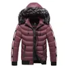 Men Winter Hooded Fur Collar Parka Fashion Brand men's Warm Thicken Windproof Hat Parkas Jacket Casual Hoodied Outwear 201127