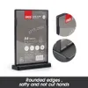 A4 Acryl 8.5 "x 11" Klarer Einzelblatt Slant Back Design Sign Display Halter Ständer Tabletop für Menübilder Flyer Promo-Anzeigen