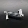 QBsomk Adaptador desplegable de vidrio Accesorios para cachimbas Opciones múltiples Macho a hembra 14,5 mm 18,8 mm Tamaño de junta para borde biselado Cuarzo Banger Dab Rigs Bongs