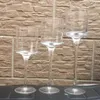 Glazen kandelaar kandelaars 3 stks 1 set middelpunt voor bruiloft decor hoge legged glas wax tafelka ka8318