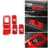 27PCS Red Car Interior Decoration Trim Kit Accessories For Ford F150262D