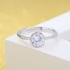 Verstellbarer Silber-Diamant-Kronenring für Damen, Braut, Verlobung, Ehering, Modeschmuck, Geschenk von Will und Sandy