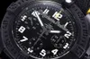 GF XB0170E4 ETA A7750 Automatyczny chronograf wulkan specjalny polimer męski zegarek PVD Black Dial Nylon skóra PTBL Super Edition Pur247E