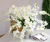 Enkele tak kleine magnolia simulatie decoratieve bloemen bruiloft speciale kunstmatige bloem thuis zachte decoratie orchidee