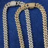 Iced Out Bling Bling Prong Cuban Link Chain206o