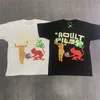 New Adult Tee Mężczyźni Kobiety 1 Najwyższej jakości czarne białe koszulki Streetwear