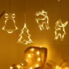 Led Christmas Light String Ins Window Ventosa Lampadario Creativo Decorazione natalizia Light String Scene Layout Lanterna w-00445