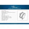 Conjunto de anel de noivado vintage 925 Anéis de prata esterlina para mulheres aniversário bandas de casamento conjunto 925 jóias 211217