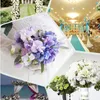 50 st Fake Artificial Silk Rose Heads Flower Buds DIY Bouquet Home Wedding Craft Decor Supplies 8 WXV Sale 201222