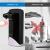 SVAVO Distributeur de savon en mousse Pompe à savon moussant automatique avec capteur sans contact pour savon en mousse liquide Cuisine Salle de bains Lavage des mains Y200407