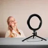 Nouveau maquillage LED anneau lumière cercle lampe avec trépied support pour téléphone Bluetooth Selfie obturateur pour Tiktok Youtube Vlog vidéos Photos