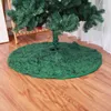 Noel dekorasyonları 78cm/90cm/122cm simülasyon yeşil çim ağacı etek sahne dekorasyon elbise süslemeleri1