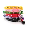 Großhandel 100 stücke Halsbänder für Hundehalsband mit Glocken Verstellbare Halskette Pet Puppy Kätzchen Kragen Zubehör Pet Shop Produkte q1118