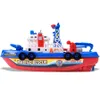 Pool Bath Toys for Kids Music Light Electric Marine Rescue Fire Fighting Boat Classic Children Water Toys Summer LJ201211302Y5175117