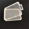 SD XD TF MMC-minneskorthållare CF-kort Skyddsbehållare Plast Transparent Förvaring Box Jewel Case JK2101XB