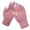 womens strick-handschuhe.