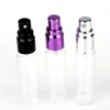 10m Mini Metal Spray Perfume Bottle Travel Refillerbar Tom Glas Essential Olja Atomizer Aluminium Refillerbara Flaskor