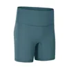 LU-067 T-LINE FREE YOGA-ALIGN SHORTSEN DUBBELE ZIJ GOED STRAGE Elastische sportfitnessbroeken