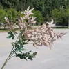 Artificial flower simulation 9 fork single thick stem maple leaf wedding decoration soft decoration artificial flower simulation plant