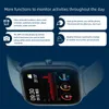 ID P8 montre intelligente hommes montres femmes IP67 étanche Fitness Tracker Sport moniteur de fréquence cardiaque pleine touche Smartwatchs pour Amazfit Gts Xiaomi