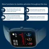 2020 Akıllı İzle Erkekler Kadınlar Kalp Hızı Kan Basıncı Monitör IOS Android Için Bluetooth Smartwatch Spor Bağlayın Smart