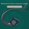 Bone Conduction Bluetooth Headset IP68 waterproof Wireless Headphones 360 degree bending HIFI Audio Earphones BLU 5.1 G100 hot