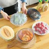100 Stuks Bulk Voedsel Opslag Wegwerp Verpakking Dikke Vershoudfolie Covers Transparante Huishoudelijke Koelkast Voedsel Fruit Behoud F2951782