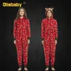 Рождественский комбинезон Pajamas с оленями Мать дети Подходящие семейные наряды Новый год Мама дочь отец детский сын сестра одежда LJ201111