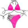 Vigorshely مثيرة عالية الخصر ملابس السباحة النساء bikini swimsuit أنثى البرازيلية البيكيني مجموعة biquini بدلة السباحة السباحة تسبح T200508