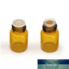 100 pcs 1 ml 2 ml 3 ml Dram Ambre Verre Bouteille D'huile Essentielle Verre Mince Petit Brun Flacons D'huile De Parfum Vide Cosmétique Conteneurs