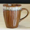 Vintage Keramik Kaffeetasse Glasur Tee Milch Tasse Home Office Trinkgeschirr Wassertasse