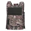 Vestes de chasse gilet tactique réglable Molle de Paintball en plein air avec formation de transporteur de plaque de protection de poitrine