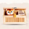 New Electronic Useless Box with Sound Cute Tiger Toy Gift StressReduction Desk Z01231987403