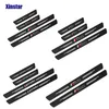 4 stks Carbon Fiber Auto Deur Sills Guards Sticker voor FIAT PANDA 500 500X 500L TIPO PUNTO