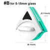 Magnetic Window Cleaner Double Side Glass Cleaning Brush Windows Wiper Magnets Glasses Cleaners Household Decontamination Tool ZL0279