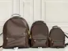 mochilas de couro marrom
