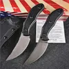 Promotion Fixed Blade Machete Knife M390 Stone Wash Blade Full Tang G10 Handle Tactical Knives With Kydex