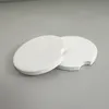 Blanks Car Cup Coasters Absorbent Car Coasters Ceramic Stone for Easy Removal of Auto Cupholder Coaster