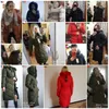 Grande fourrure manteau d'hiver épaissie Parka femmes coutures mince long manteau d'hiver vers le bas coton dames vers le bas Parka doudoune femmes LJ201021