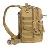 20L À Prova D 'Água Sling Militar Mochila Army Tactical Ombro Bag Camping Caminhada Mochila Molle Pack Outdoor Peito Sacos G220308