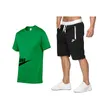 Conjunto de shorts de roupas esportivas de marca masculina de verão manga curta respirável dunk t-shirt e shorts roupas casuais masculinas de basquete