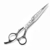 Fnlune tungstène en acier professionnel des ciseaux de salon de coiffure coupés accessoires de coiffure cisaillement éclaircissant les outils de coiffure 220125