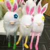 Lapin Gnomes filles cadeau d'anniversaire lapin nordique suédois Nisse scandinave nain Pâques longues pattes lapin Gnome décor à la maison