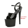 Mclubgirl Women Sexy Show High Heels Sexy Platform Color Sandals Party Club Drop