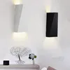 Lâmpadas de parede LED lâmpadas internas luminárias modernas luminárias de escada de loft arestas de espelho iluminado iluminado1