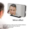 Digital Mirror Alarm Clock LED Wall Table Electronic Temperature s Multifunction Watch Home Decoration LJ200827