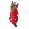 Vêtements chauds de haute qualité pour animaux de compagnie en laine manteau mignon chien automne et veste d'hiver 3color S M L XL Taille choisir T200101 X ize